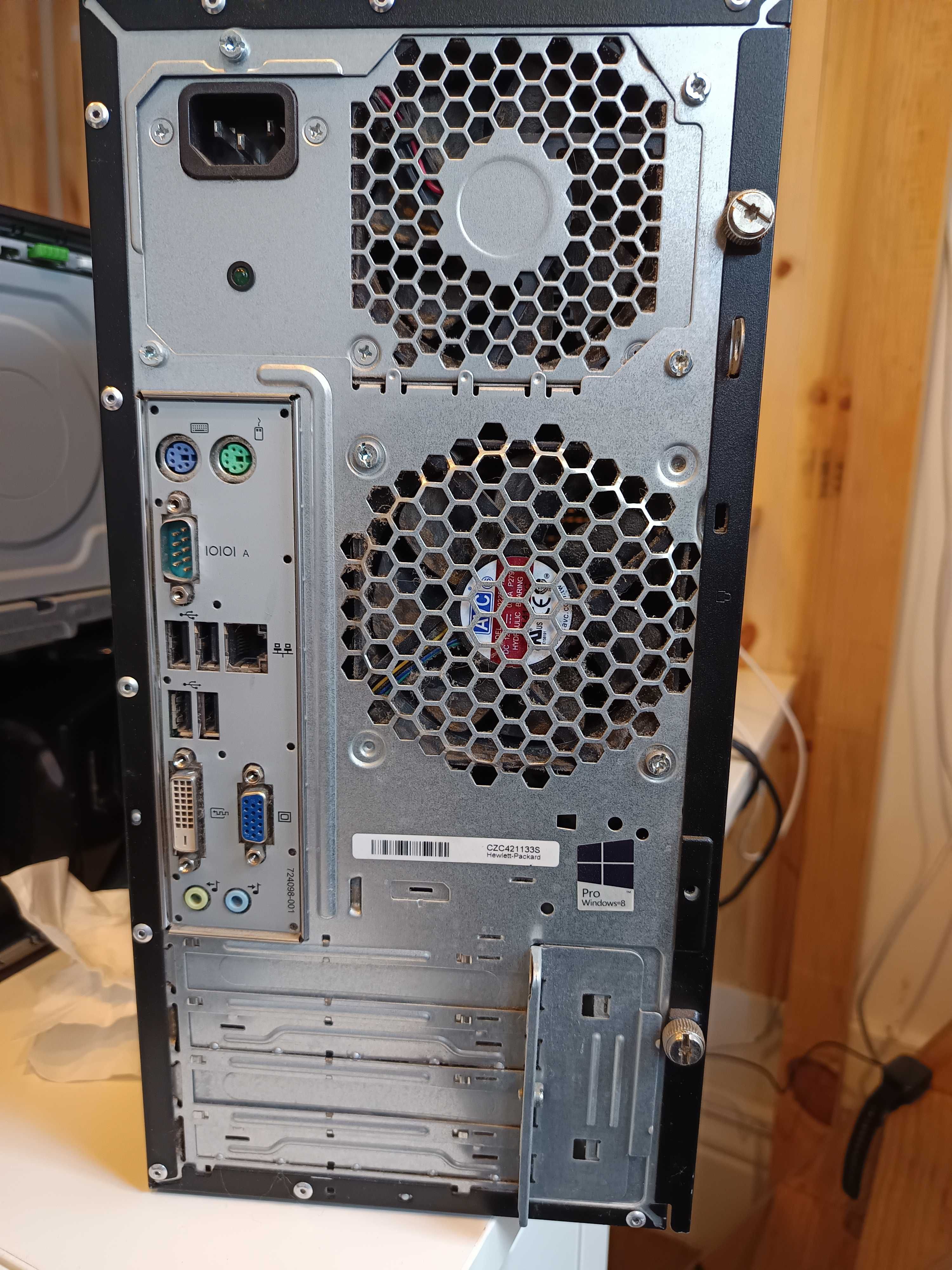 PC HP I3 4130 3,40 Mgz, DISCO SSD 250GB+ SATA 500GB, Memória 4Gb