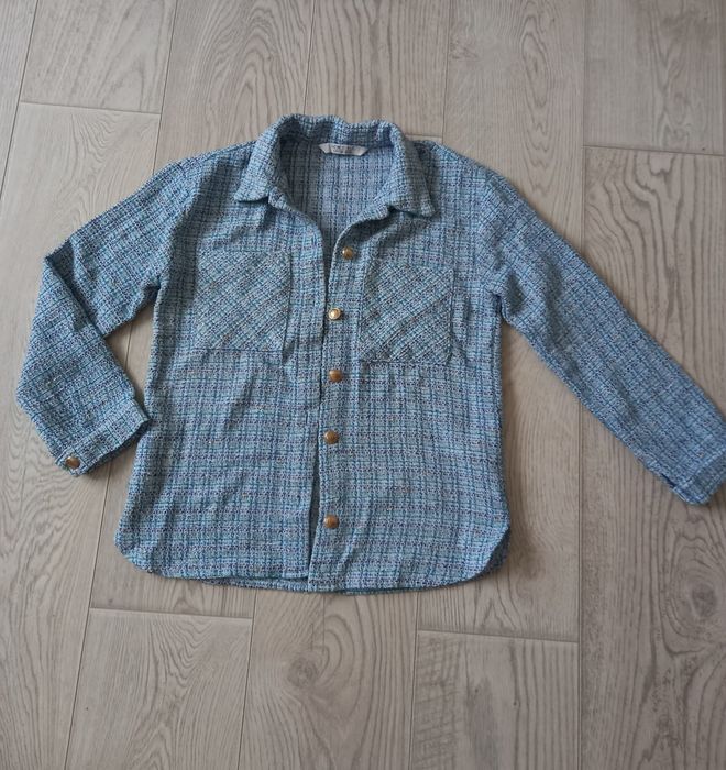 Пиджак рубашка на девочку 11-12лет