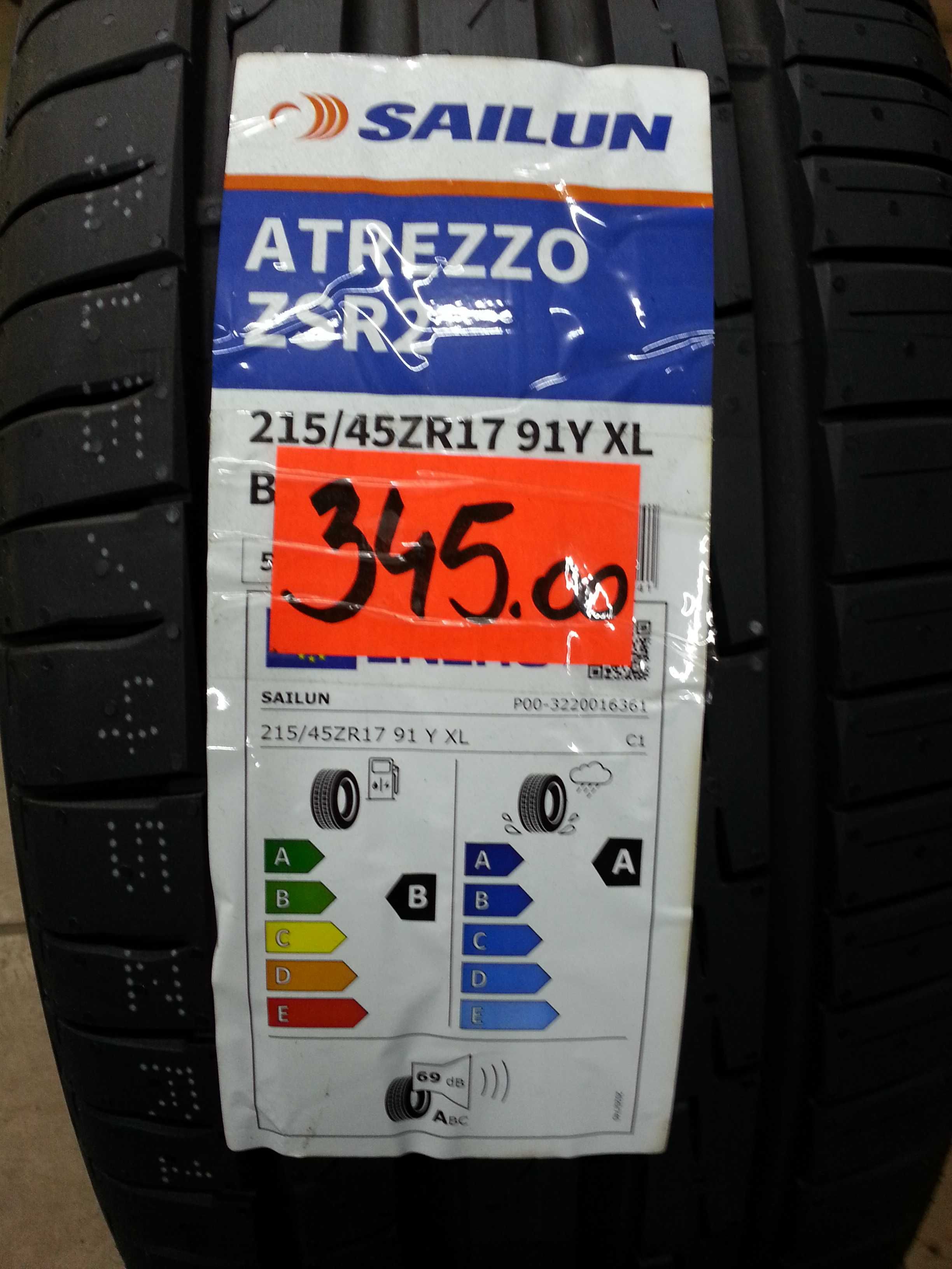 Opony letnie 215/45r17 91Y XL Sailun Atrezzo ZSR-2