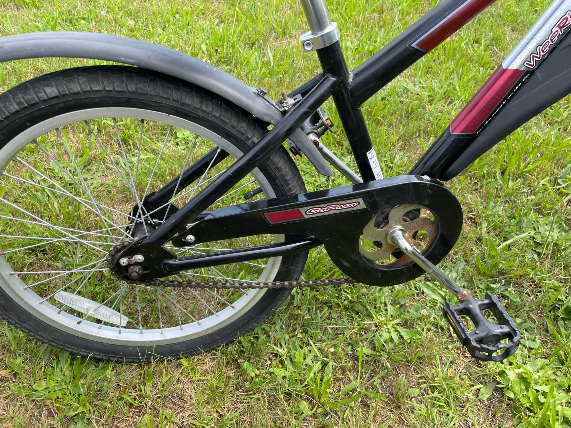 WeeRide Copilot, przyczepka, rowerek dziecięcy, przedłużka, nauka