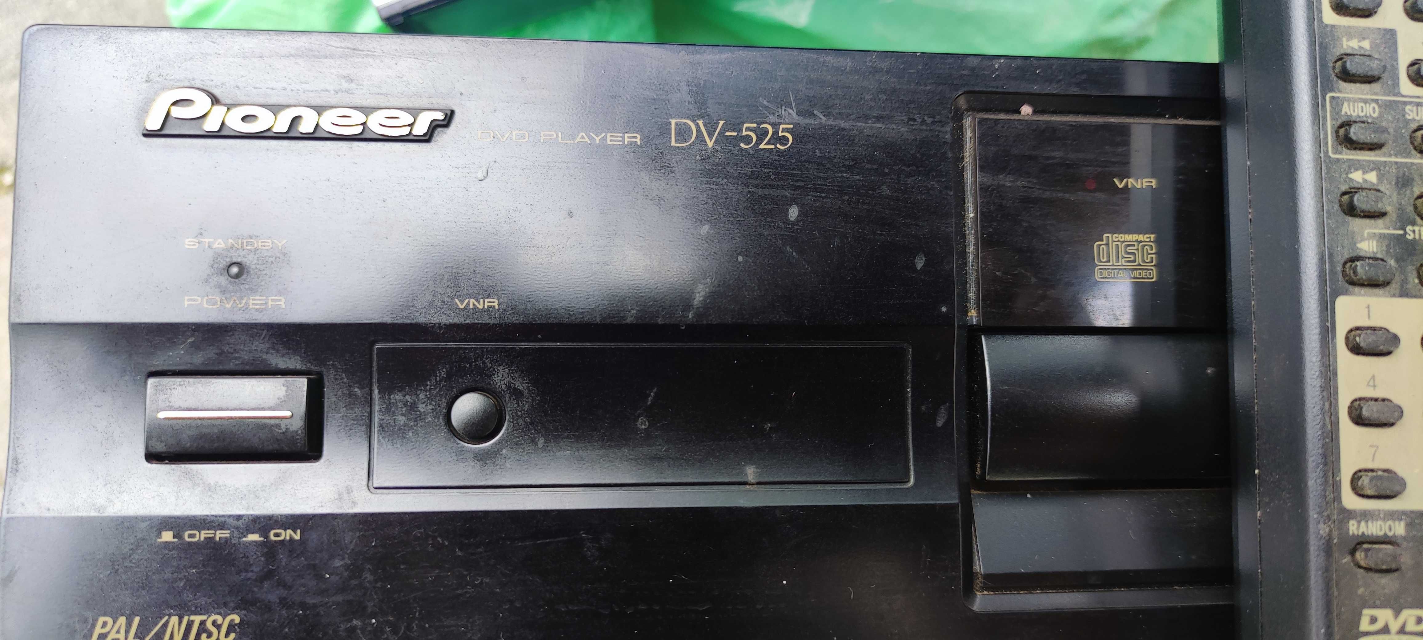 odtwarzacz dvd pioneer dv-525 plus kasety