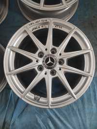 487 Felgi aluminiowe ORYGINAŁ MERCEDES R 16 5x112 otwór 66,6 Czujniki