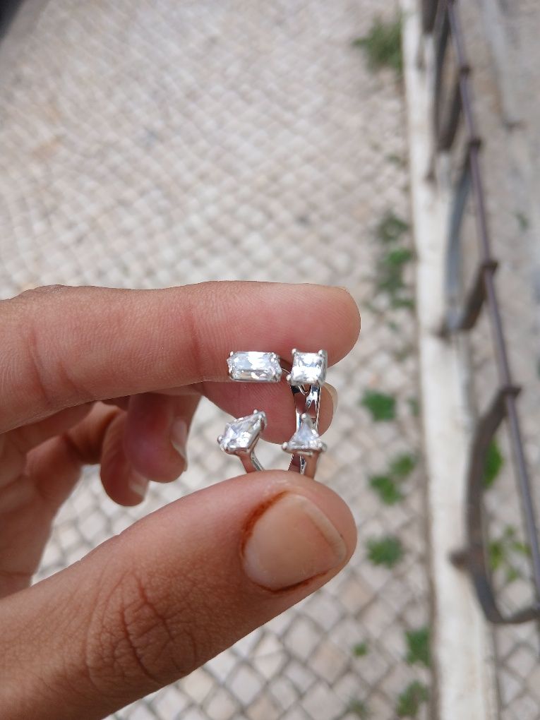 Anel masmera combinação de lapidações swarovski