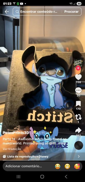 Impressao 3D qualquer cor e desenho