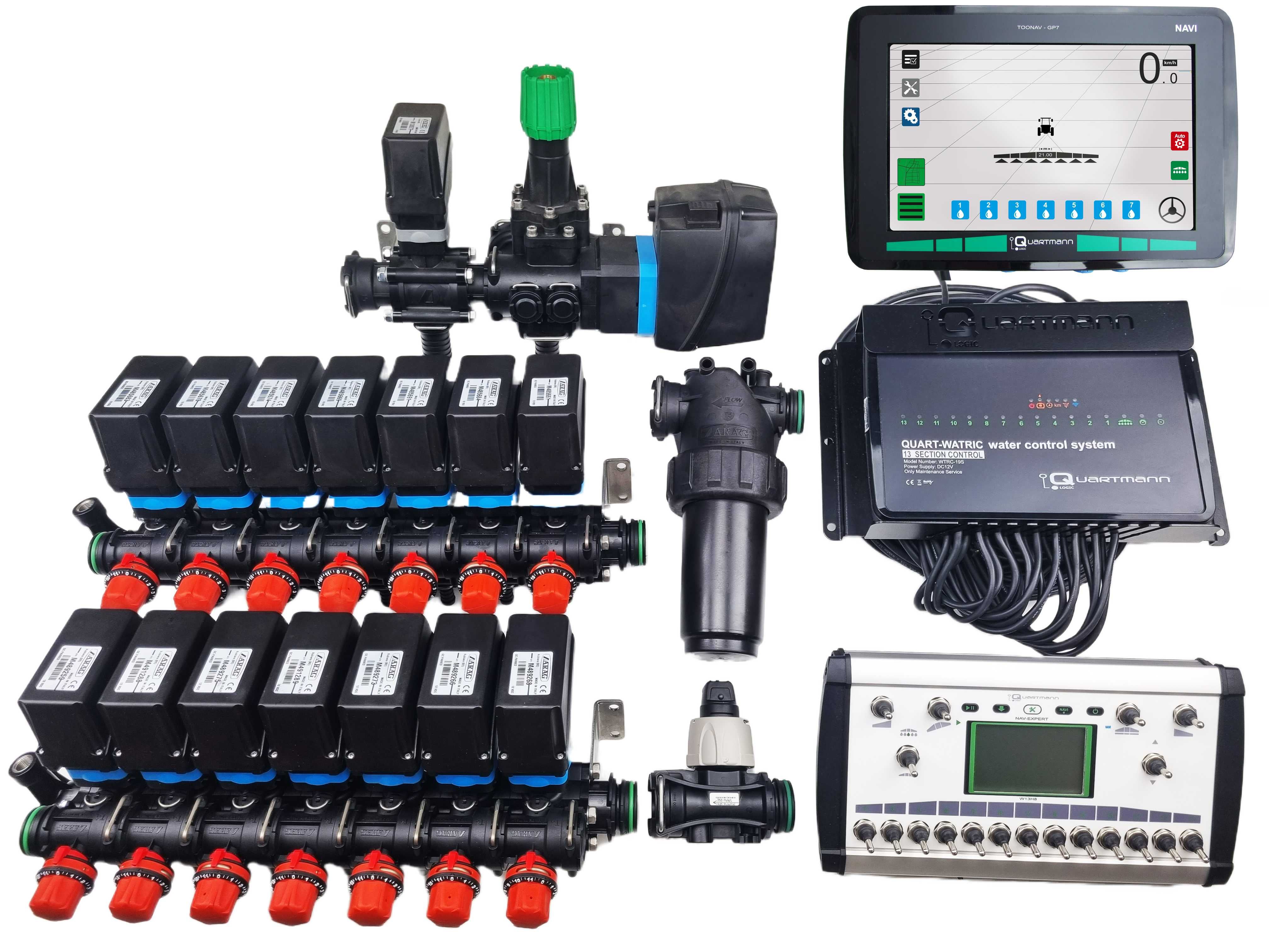 Komputer opryskiwacz + nawigacja RTK + zawory osprzęt ARAG + USŁUGA