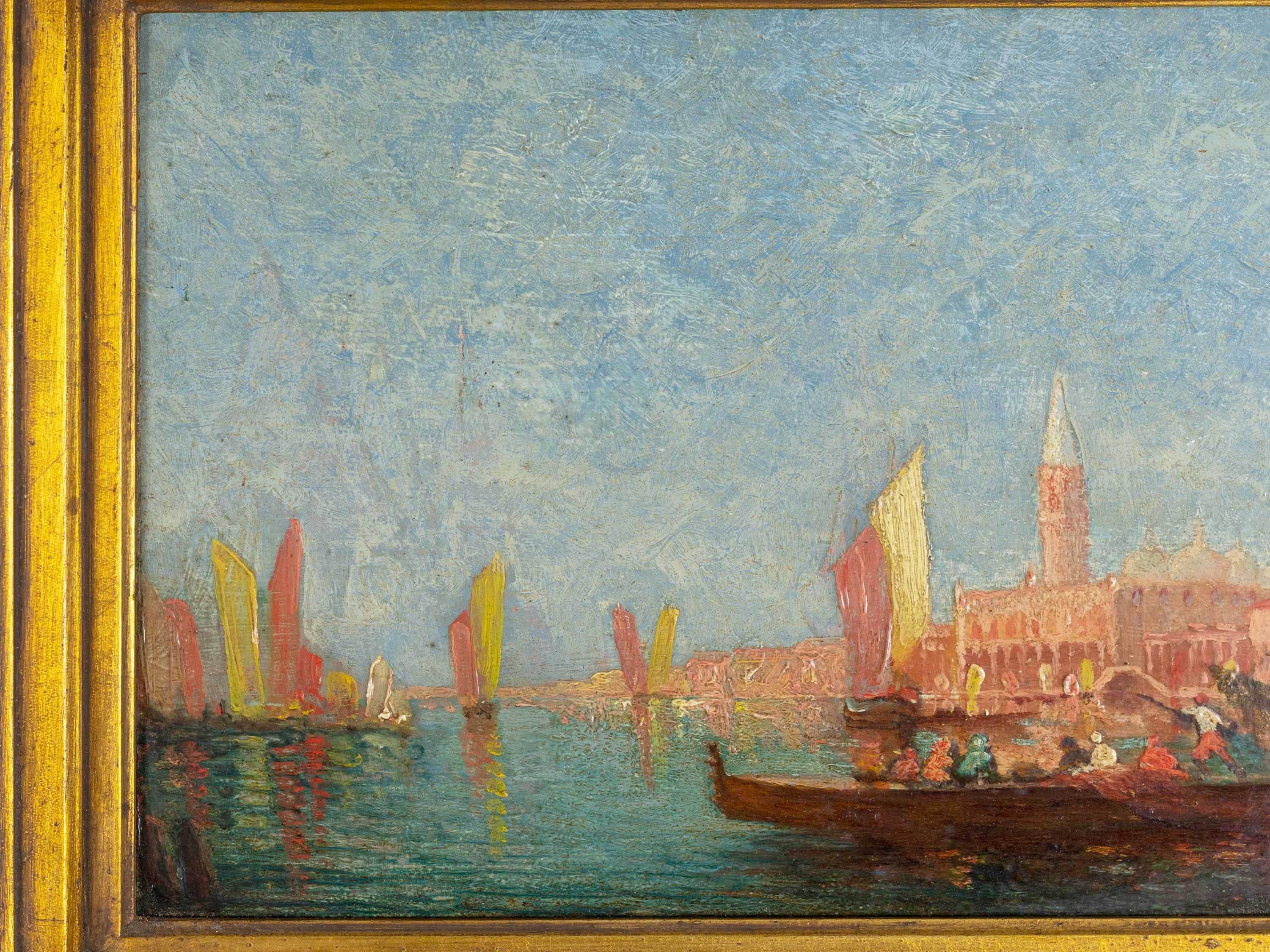 Pintura óleo Veneza Romantismo | século XIX