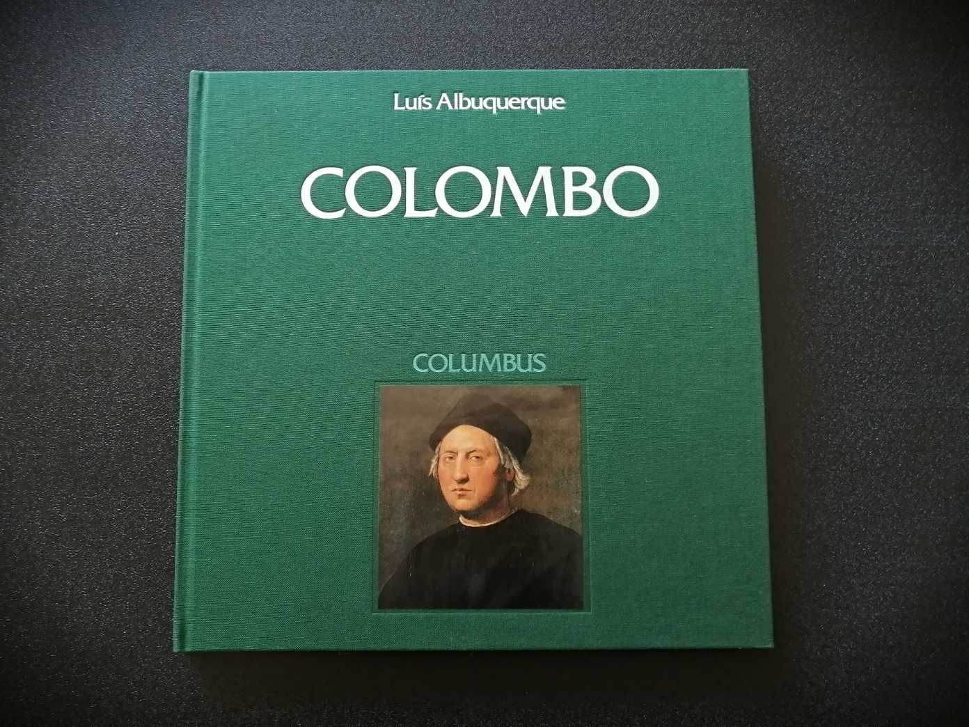 Colombo, Luis Albuquerque, 1992 c/ selos Portugal Espanha Itália EUA