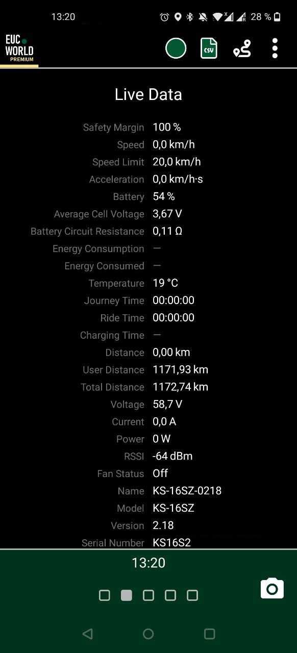 Monocykl unicycle King Song KS-16S v2 840Wh