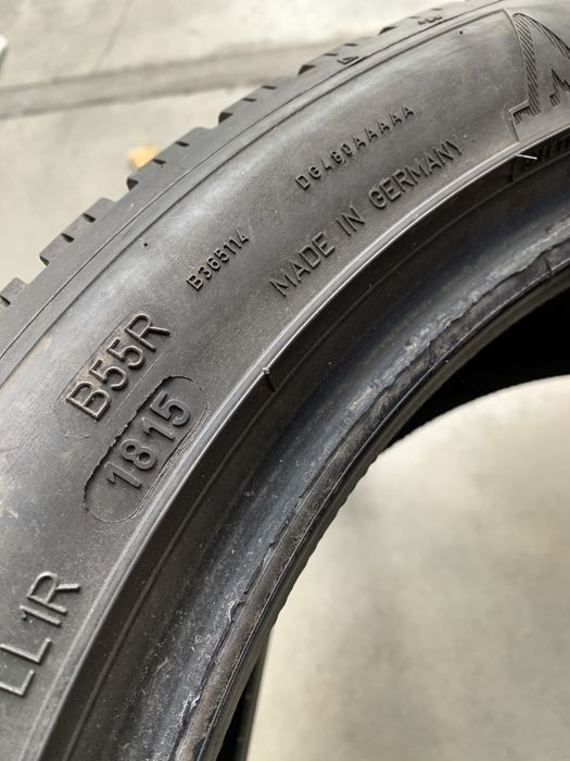 (2шт) 205/50R17 Dunlop Winter Sport 5 (6мм) зимові шини