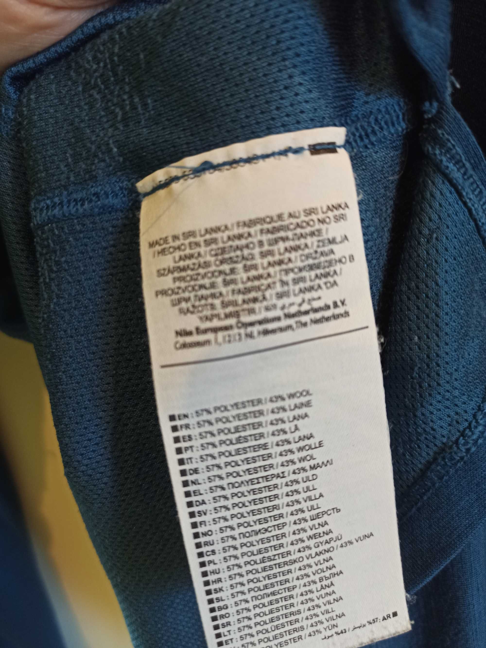 Męska koszula Nike XL do biegania wełna dry-fit