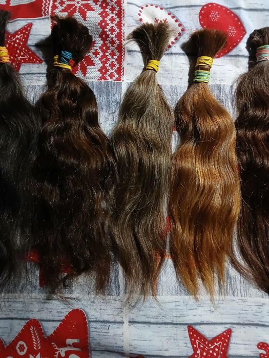 Натуральна волосся 38..40 см .. 800-1500/шт