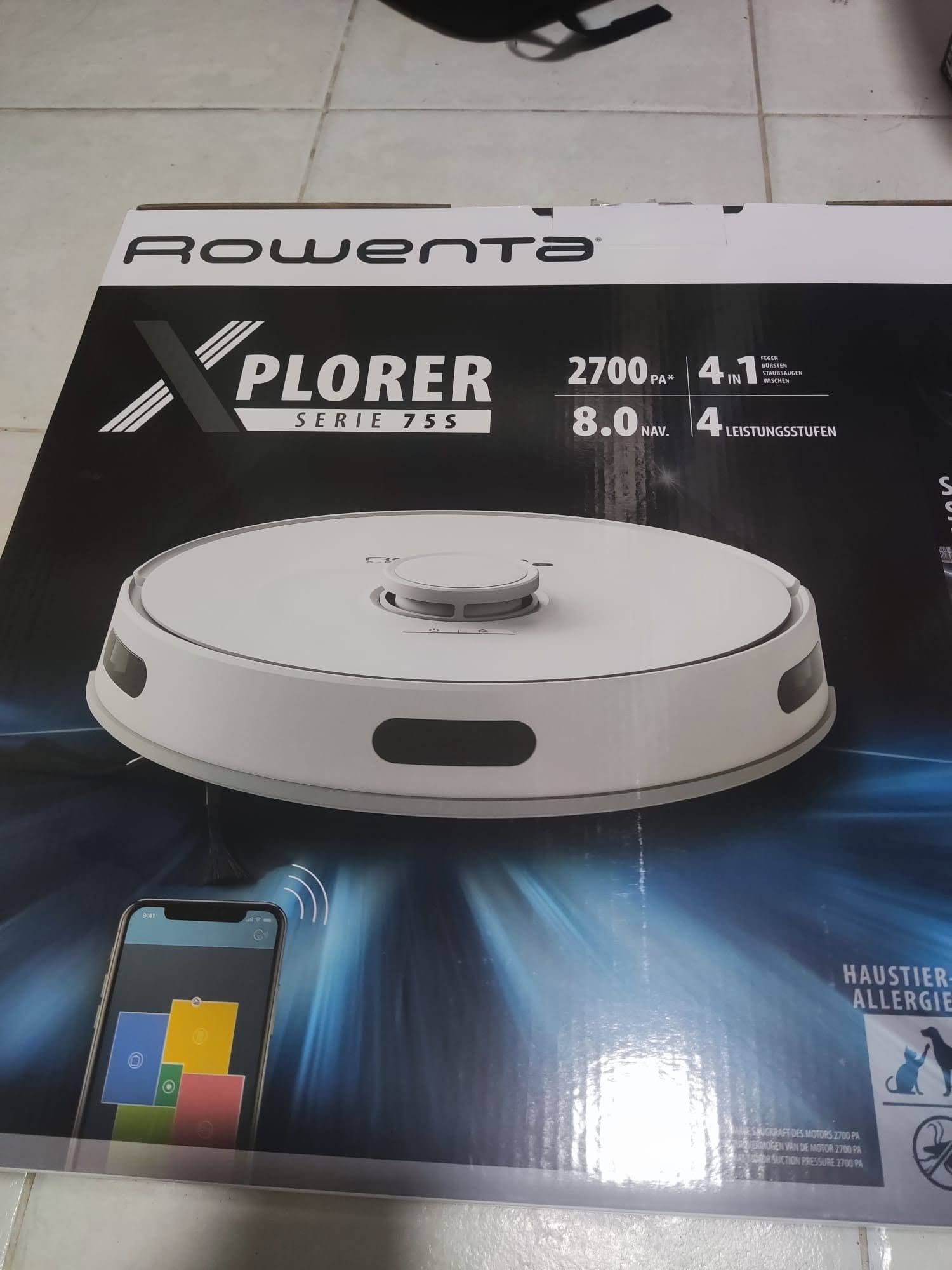 Aspirador Rowenta Xplorer Serie 75S