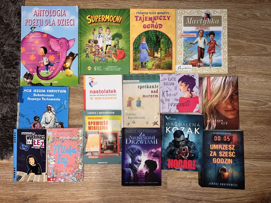 Książki dla dzieci i młodzieży