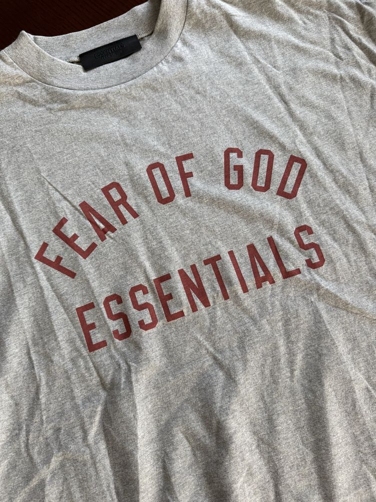 Fear Of God Essentials Dark Heather T-Shirt (M)