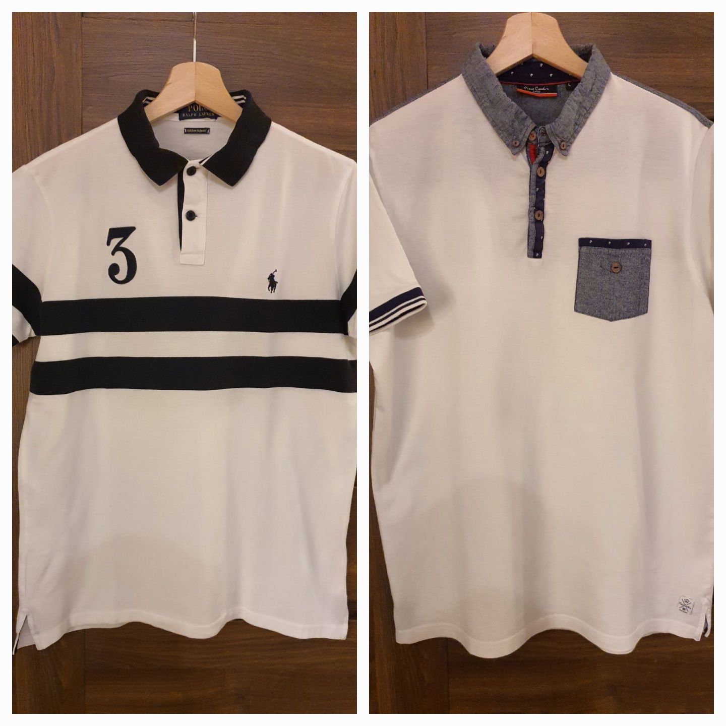 Koszulki Polo Ralph Lauren, Pierre Cardin L