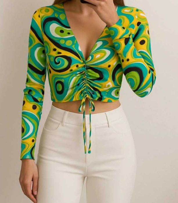 Bluzka retro vintage Zara