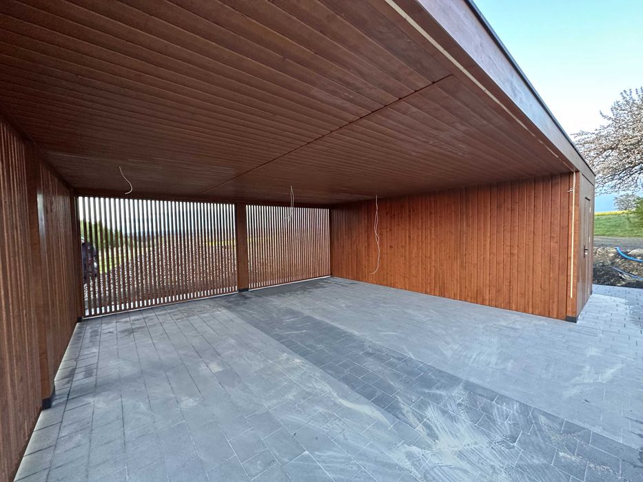 Wiata samochodowa garaż budynek gospodarczy altana