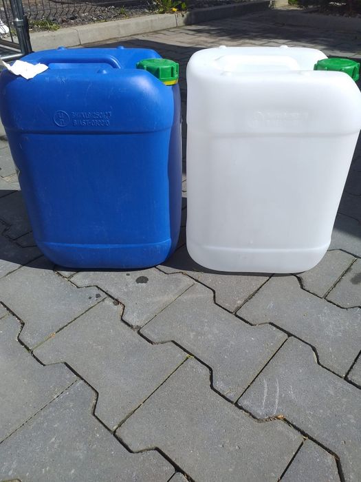 Karnistry plastikowe duże mocne 20 l baniaki TYLKO DZISIAJ !