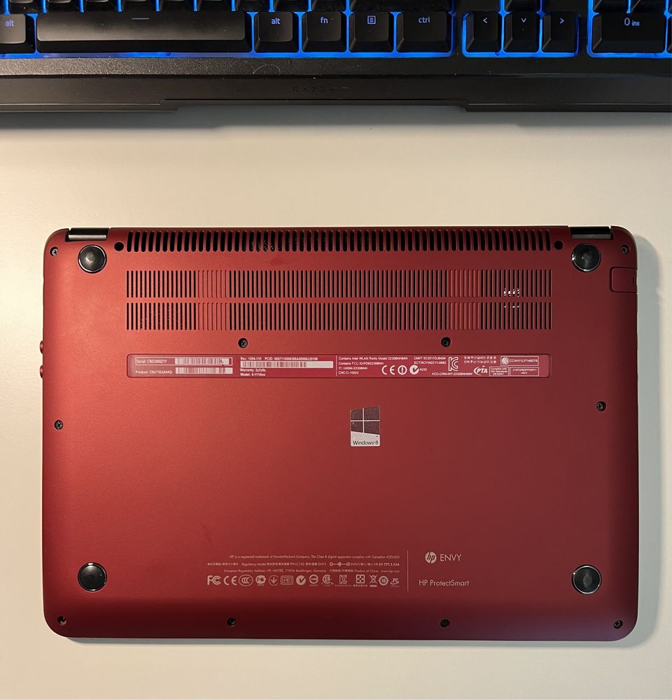 Laptop HP Envy 4-1110sw i5-3317U/6GB/SSD 500Gb