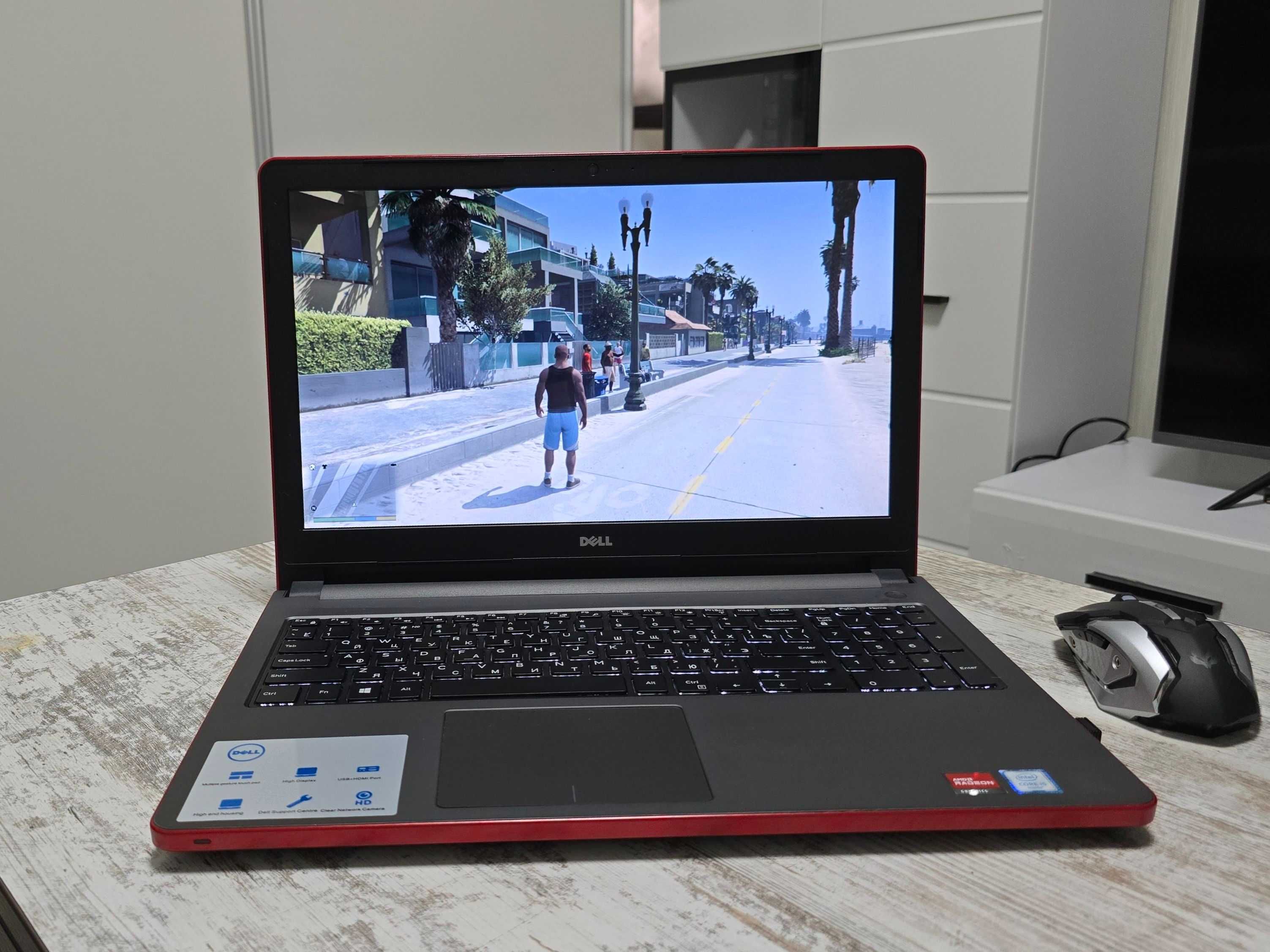 Мощный игровой Dell 15.6" (Core i5/Video 4GB/8GB DDR4/SSD+HDD/АКБ 4ч)