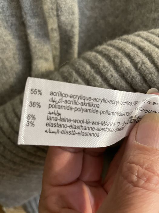 Теплюща кофта Зара з вовною р.L