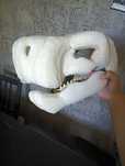 furry fursuit therian cosplay baza base gorgonops dino maska