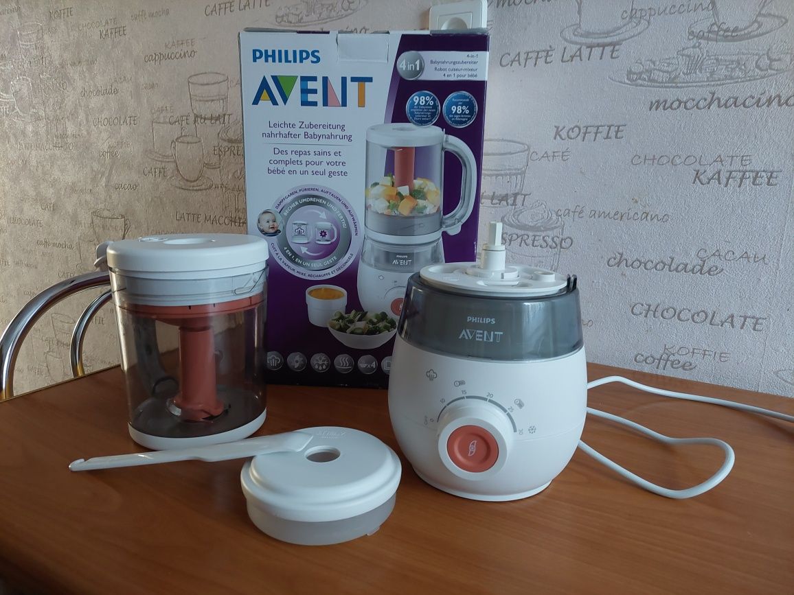 Philips Avent 4w1 blender parowar ,  bidon gratis