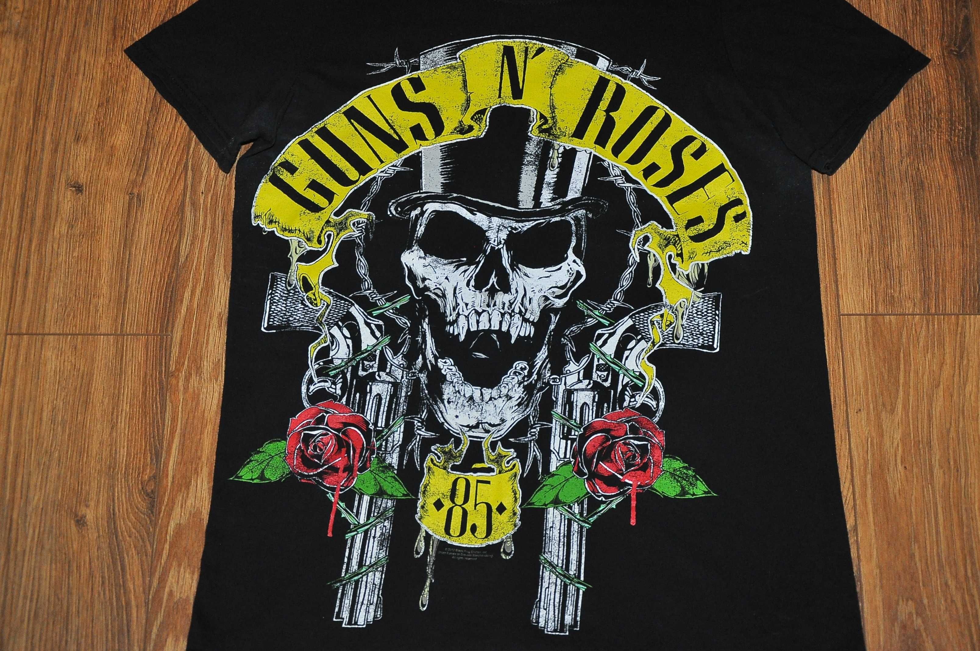GUNS N' ROSES - Los f'n Angeles 85 - koszulka rozm.S Koncert W-wa