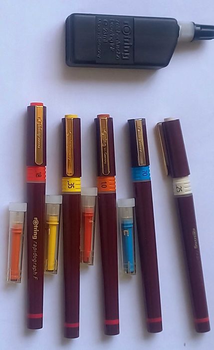 Canetas técnicas Rotring