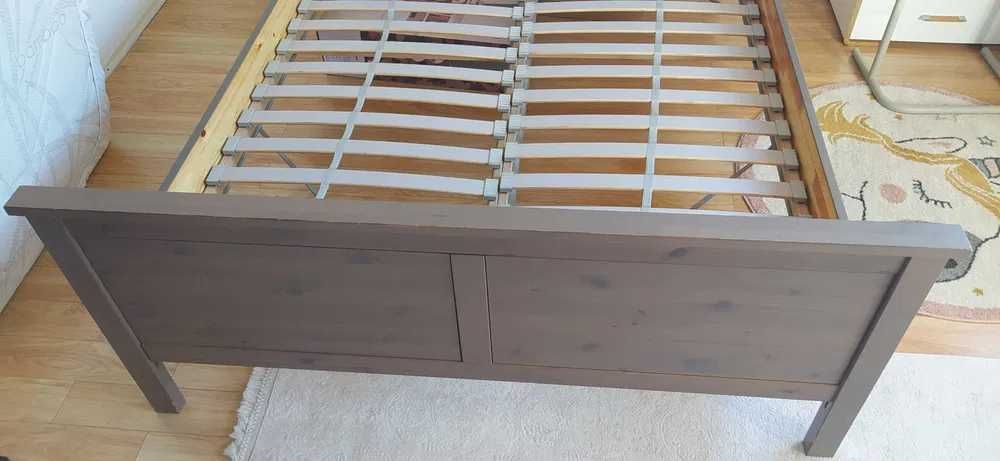 Łóżko IKEA Hemnes , szare, r.160x200 cm-dostawa grat