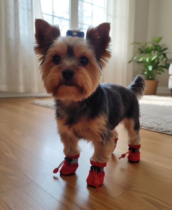 Взуття носочки черевички на собаку 3,5 см вага 2,5-3,5 кг