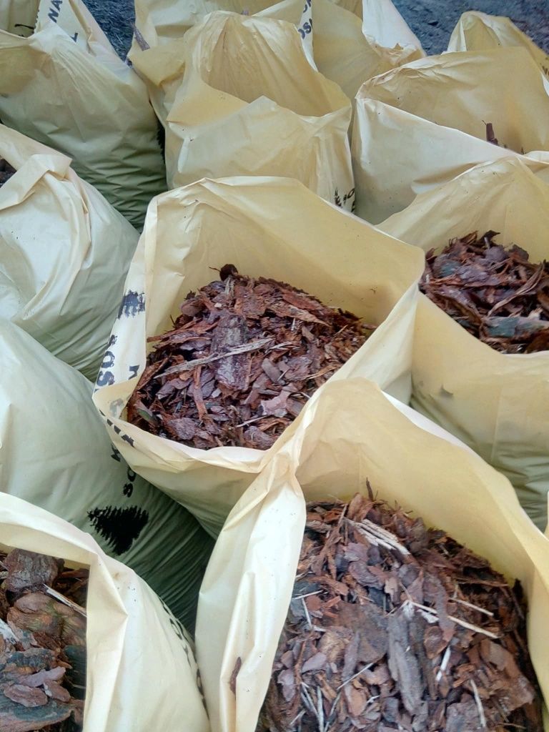 Kora sosnowa świeża 80 litrów.