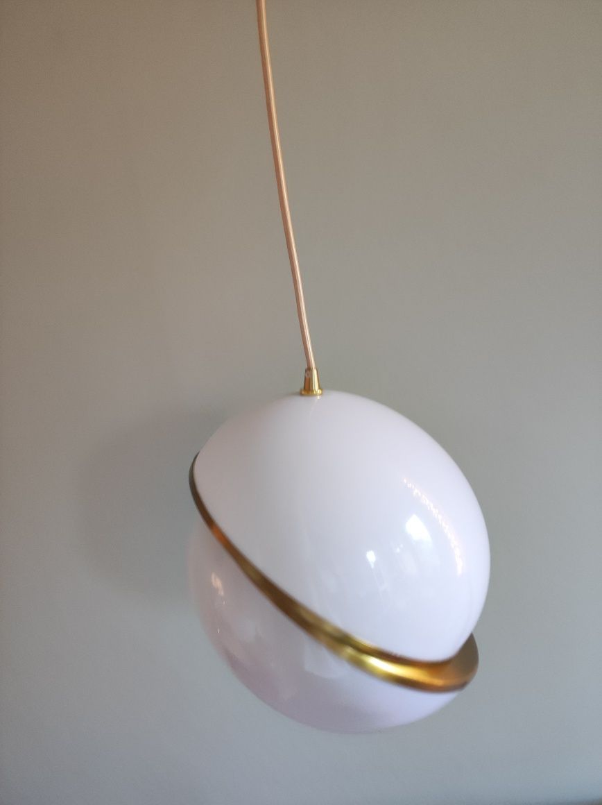 Lampa kula mleczna wisząca