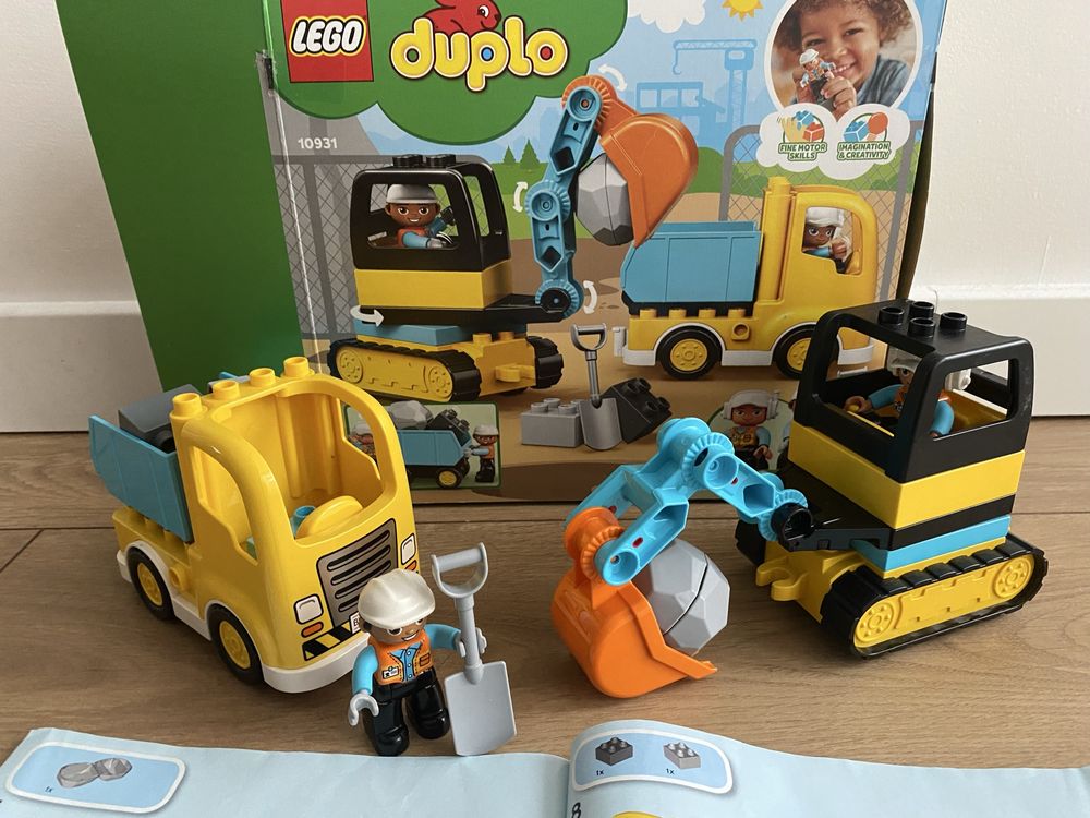 Lego Duplo 10931 Koparka i Wywrotka