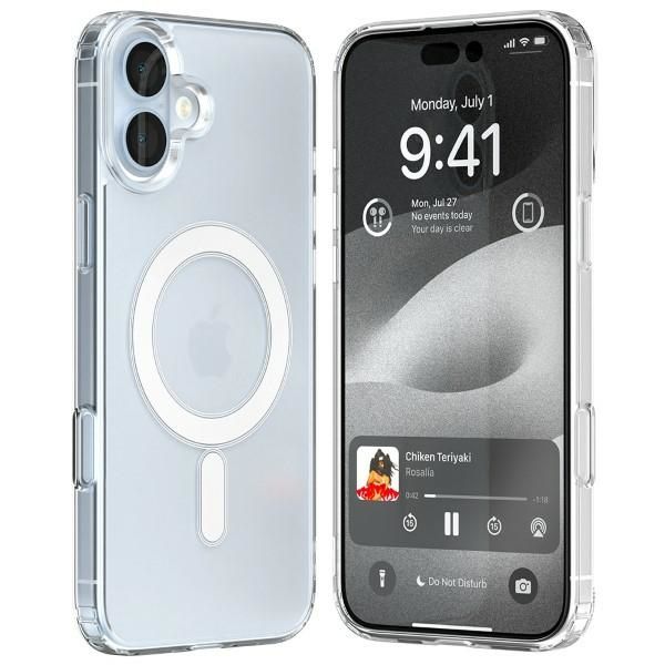 Etui do iPhone 16 Plus MagSafe Mercury Przezroczysta Obudowa