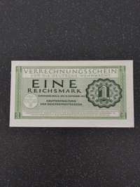 Banknot, Niemcy 1944, 1 marka, Wermacht, stan UNC.