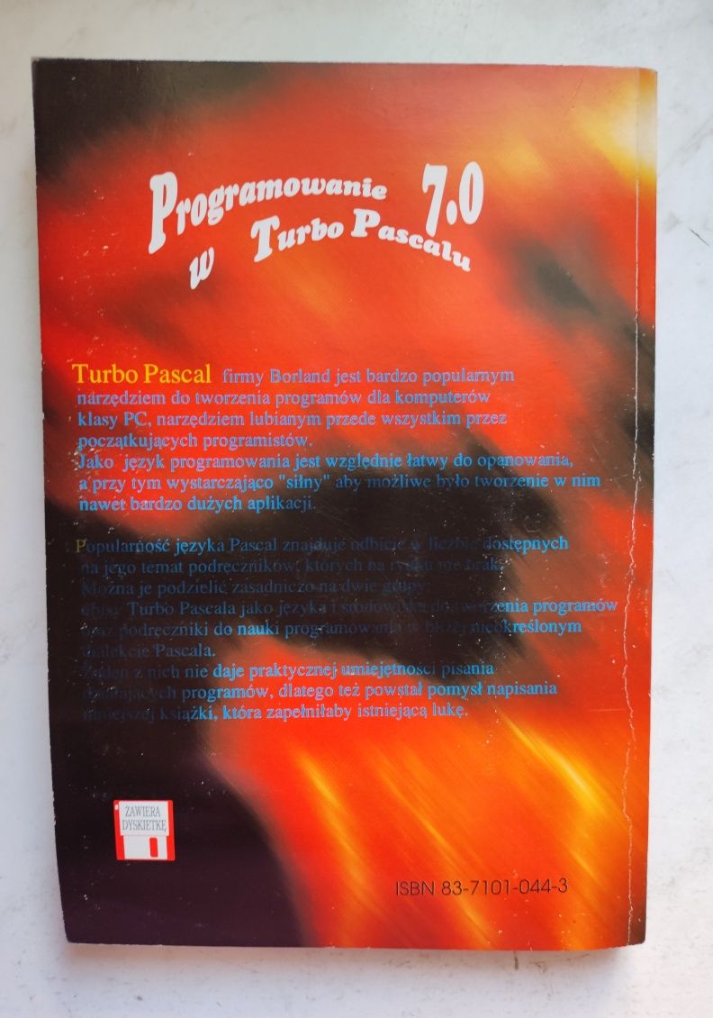 "Borland & Turbo Pascal 7.0" Paul Max Bogenschütze plus podręcznik
