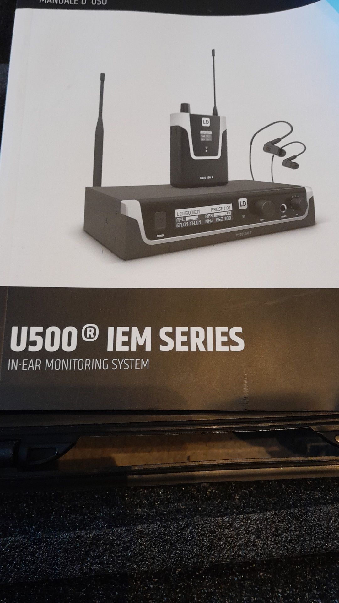 IEM u 500 ld system douszny + słuchawki