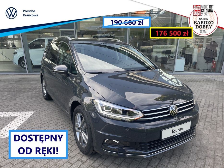 Volkswagen Touran Highline 1.5 TSI EVO 150KM automatyczna, DSG 7, Pakiet Comfort, Tech