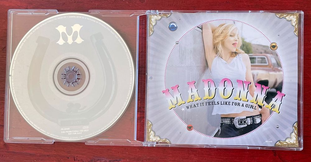 Madonna - LOTE 10 Cd Single What It Feels Like For a Girl