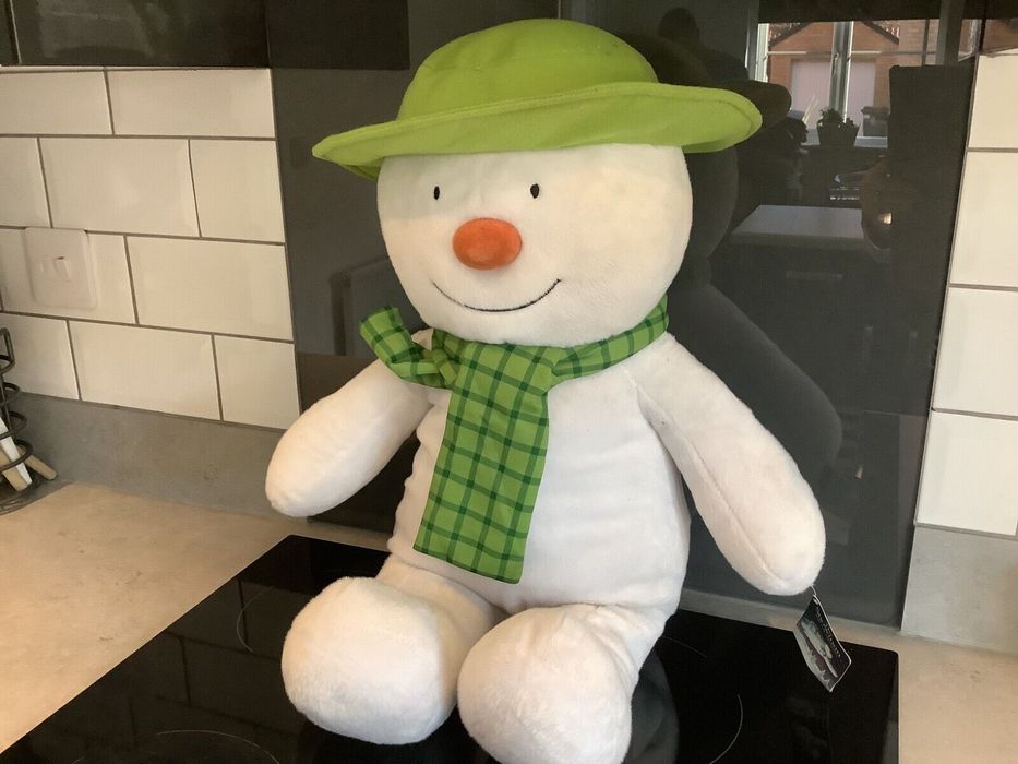 М'яка іграшка Сніговик різдвяна трендова іграшка