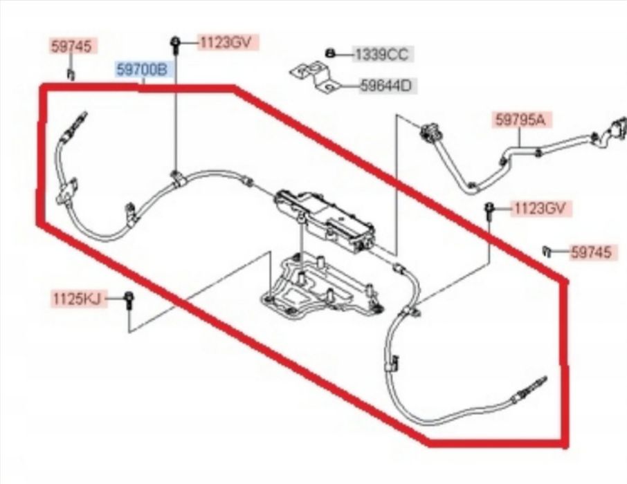 Moduł hamulca ręcznego   Kia Sorento 3  59700-c5600
