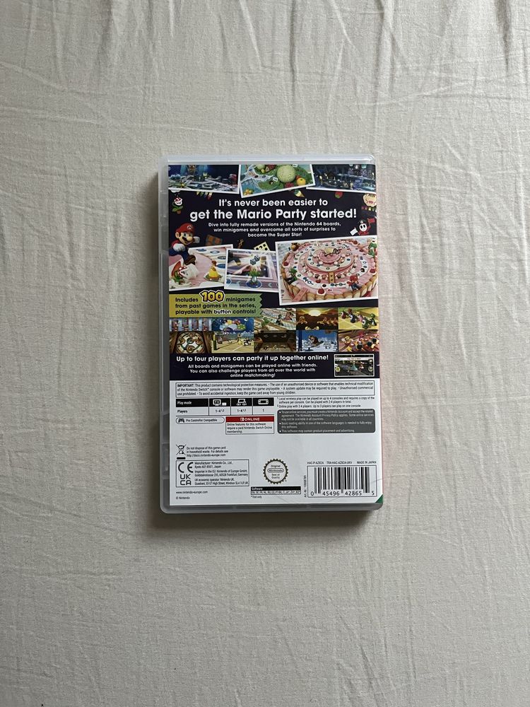 Mario Party Superstars Nintendo Switch