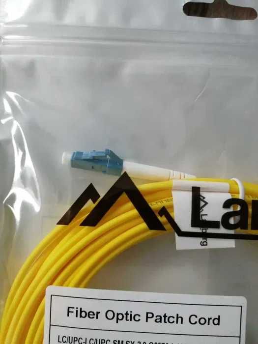 LANBERG fiber optic patchcord SM LC/UPC-LC/UPC simplex 10m LSZH g657a1