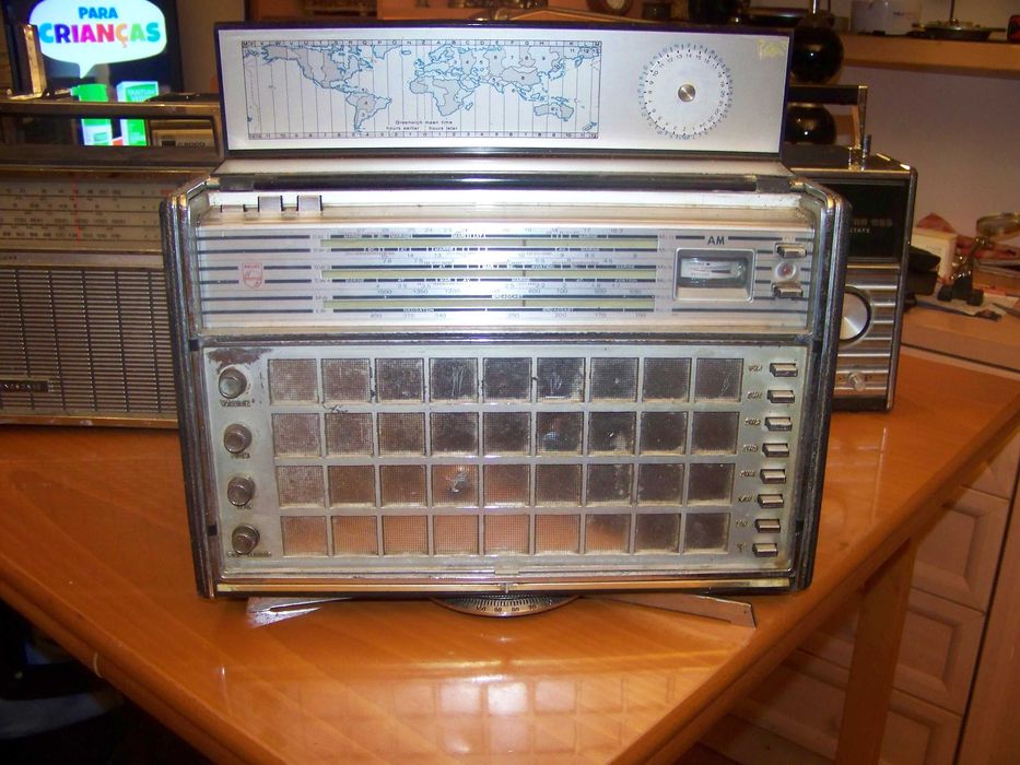 lote 5 rádios antigos transistores
