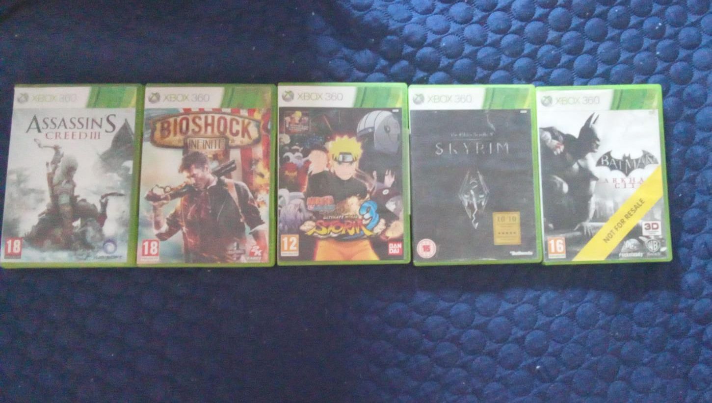 Jogos Xbox 360 todos funcionais