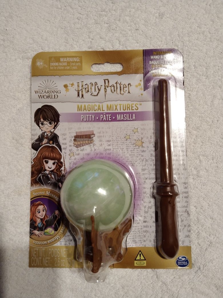 Harry Potter magiczne mikstury różdżka kula puzzle klocki