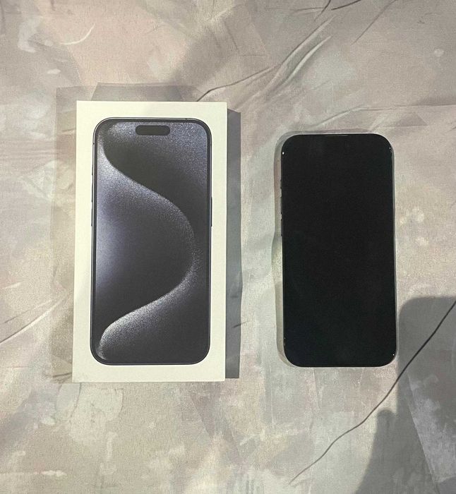 iPhone 15 Pro 256GB Blue Titanium–bdb, oryginał, komplet, bez blokad!
