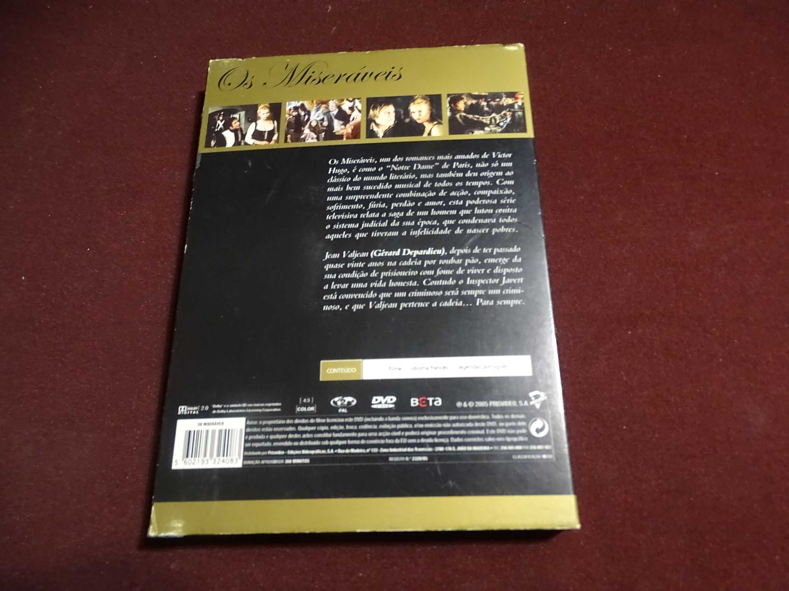 DVD-Os miseráveis-Edição 2 discos/360 minutos