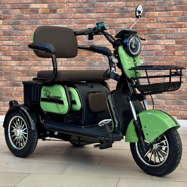 ‼️Електротрицикл 1200 Вт /23ah /72v ДЕШЕВО трицикл‼️